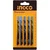 INGCO 5 Pcs 74 mm Jig Saw Blade for Wood (JBT111C)- Pack Of 5